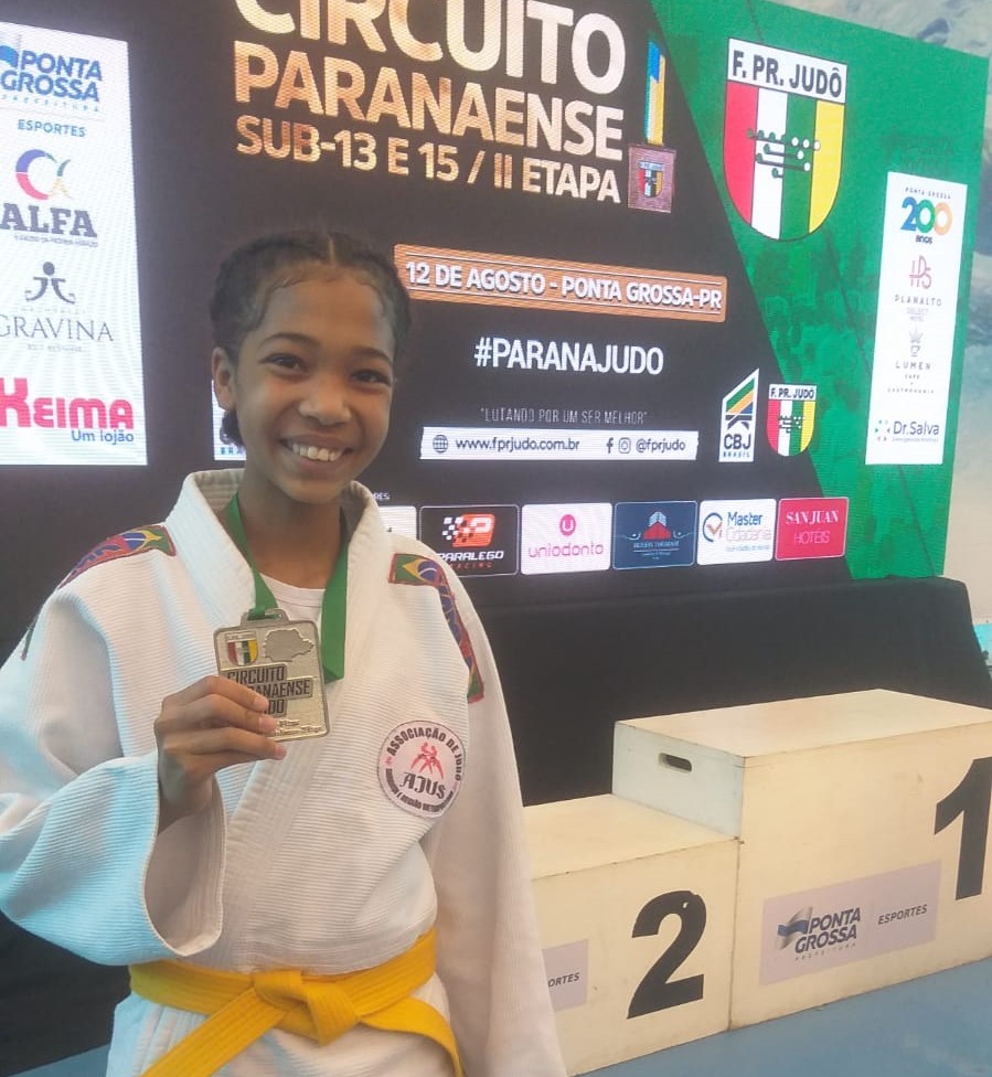 Judoca do Projeto Superação, de Sarandi, é convocada para fase final do campeonato brasileiro